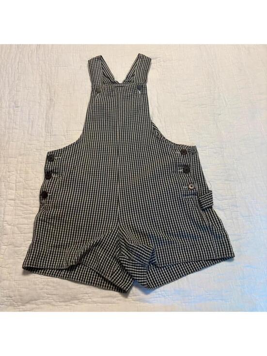 Esprit Pants - Vintage Esprit Gingham Shortalls/Overalls Size Medium